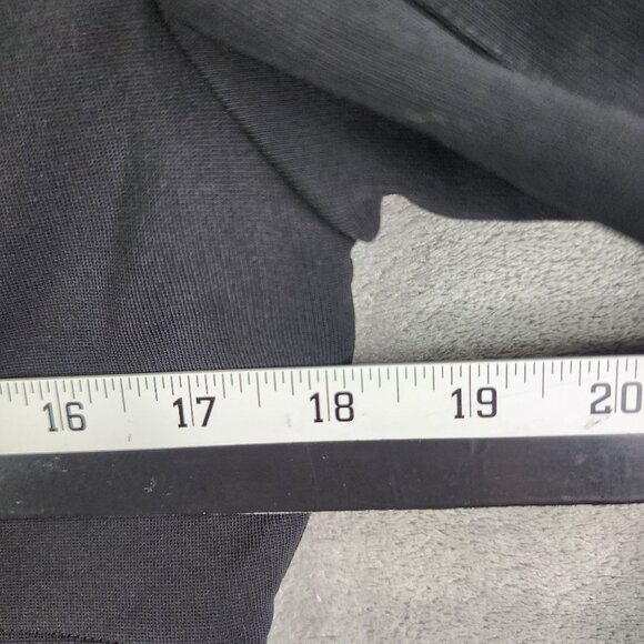 Womens Black Cache Fitted Jacket Full Zip Round Neck Long Sleeve Size 4 - Picture 9 of 11